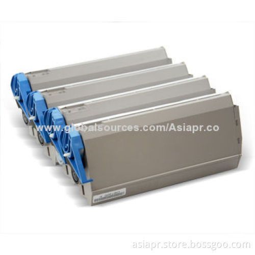Compatible Color Toner Cartridges for OKI C7500, with 10,000 Pages YieldNew